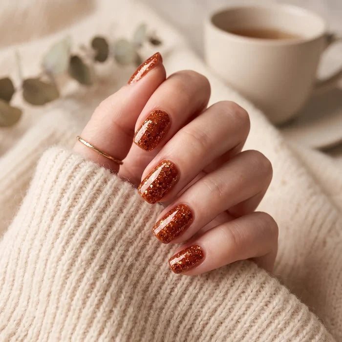 Shellac · Sparkle Autumn Amber 10ml