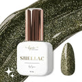 Shellac · Sparkle Autumn Green 10ml