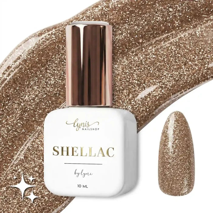 Shellac · Sparkle Autumn Hazel 10ml