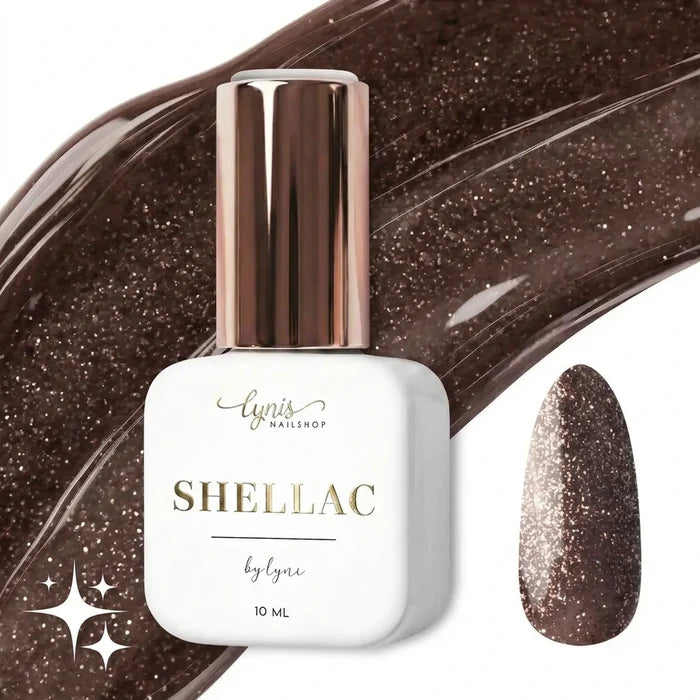 Shellac · Sparkle Autumn Walnut 10ml