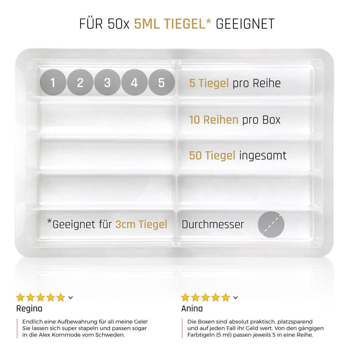 Sortierbox für Gele & Lacke