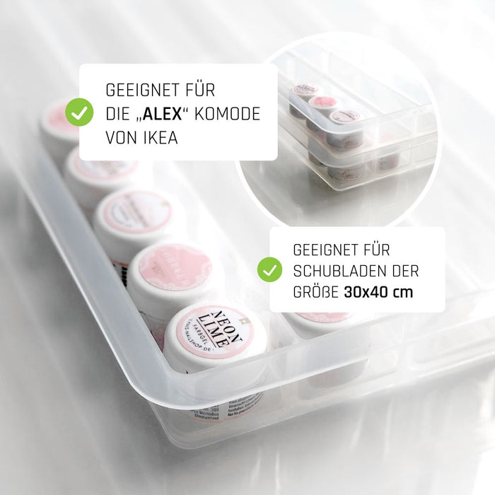 Sortierbox für Gele & Lacke