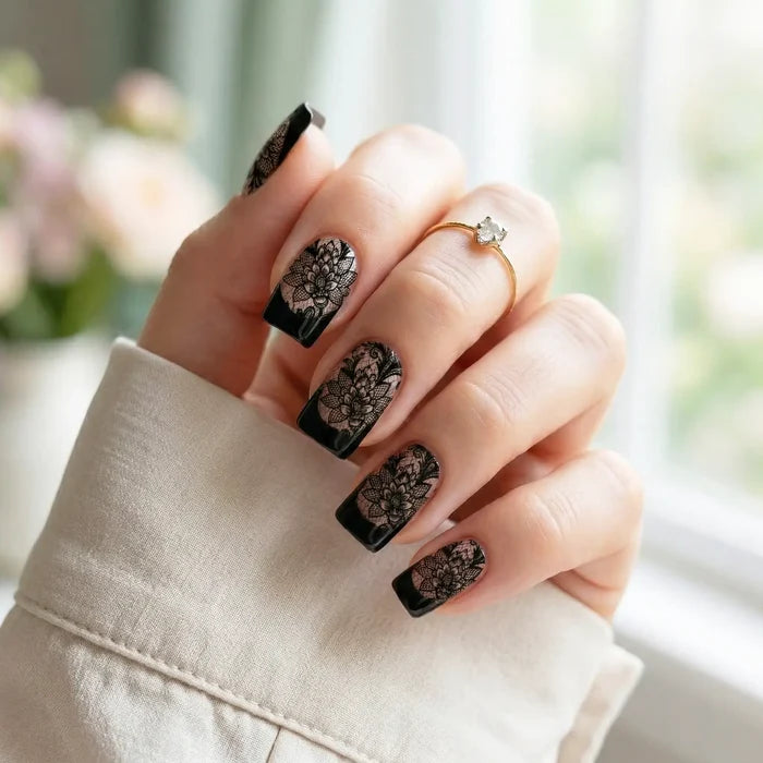 Spitze · Nailartbox mit Folien