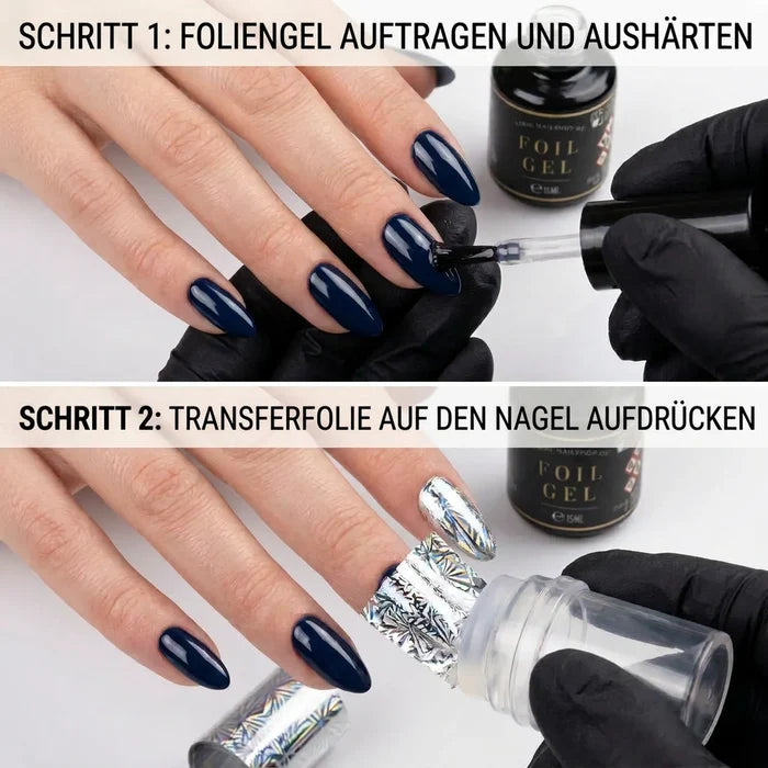 Spitze · Nailartbox mit Folien