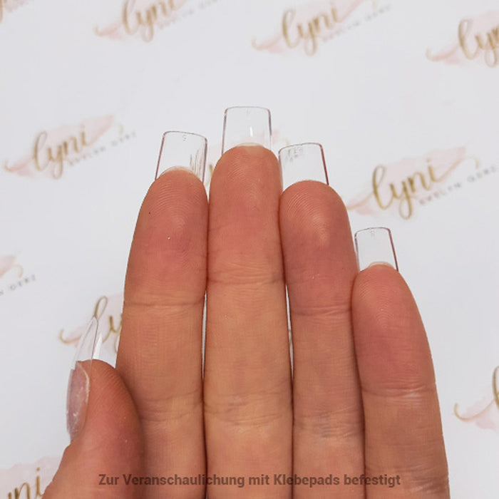 Square Normal · Clear · Press On Tips