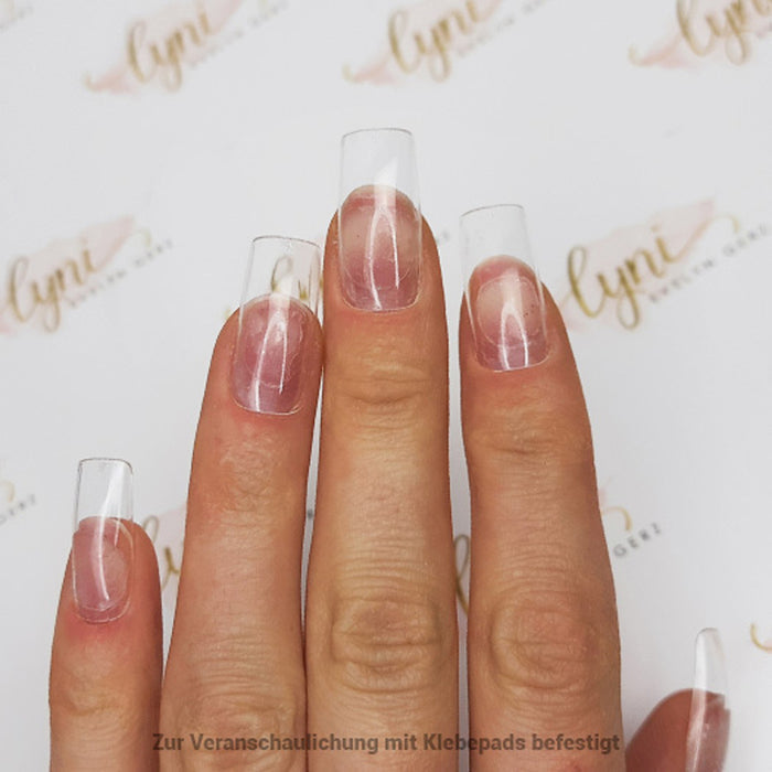 Square Normal · Clear · Press On Tips