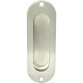 Stainless steel oval flush handle