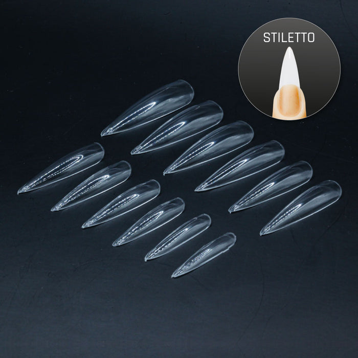 Stiletto Lang · Clear · Press On Tips