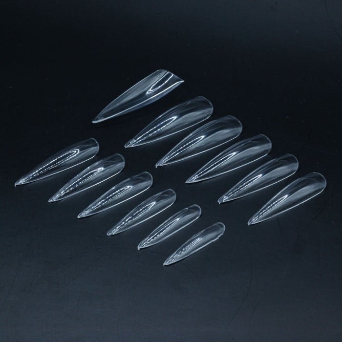 Stiletto Lang · Clear · Press On Tips
