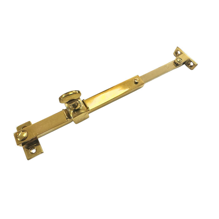 Telescopic sliding stay for wooden windows window fittings
