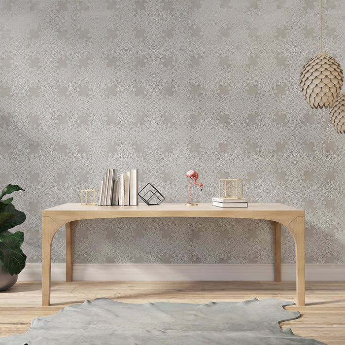 Whisper Baroque Design With Subtle Shine Wallpaper 352053