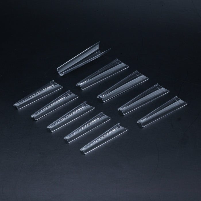 XXL Square Tips · Clear