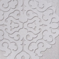 Zircon Silver Gray Modern Classic Wallpaper 317001