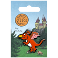 Zog Flying Left Pin Badge / Κονκάρδα Ιπτάμενος Ζογκ - Diavazo Greek Books