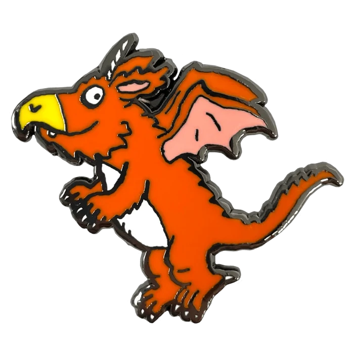 Zog Flying Left Pin Badge / Κονκάρδα Ιπτάμενος Ζογκ - Diavazo Greek Books