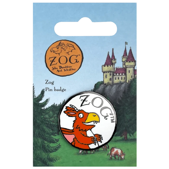 Zog Logo Pin Badge / Κονκάρδα Logo Ζογκ - Diavazo Greek Books