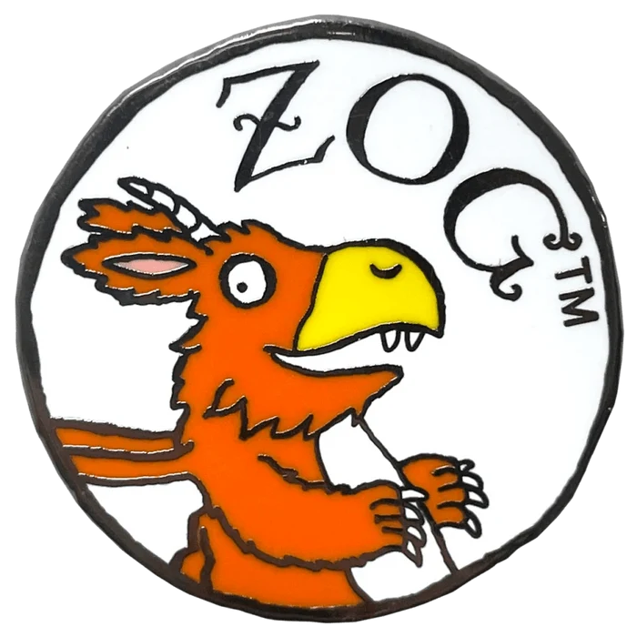 Zog Logo Pin Badge / Κονκάρδα Logo Ζογκ - Diavazo Greek Books